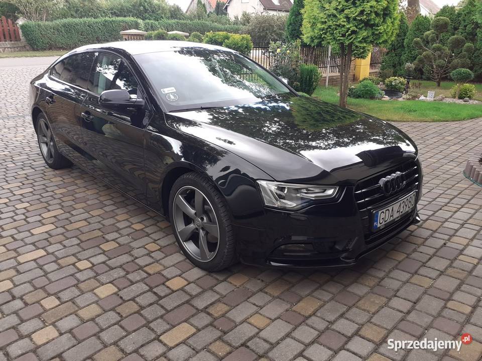 BLACK A5 SPORTBACK 20 TDI 190 BIXENON RADAR 2 Suchy Dąb sprzedam