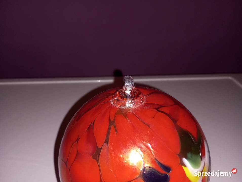 Bombka szklana duża Biłgoraj