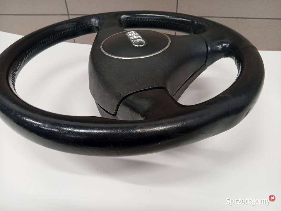 Kierownica skórzana z air bag komplet AUDI A3 8L Kierownice Gołaszyce