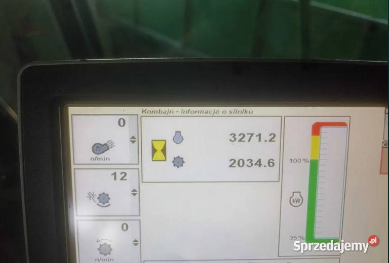 Kombajn zbożowy John Deere W540i przystawka do Chocz