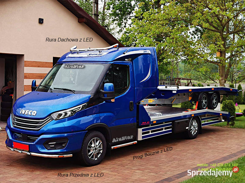 IVECO DAILY MONTAŻ AKCESORIÓW podesty orurowanie Warszawa