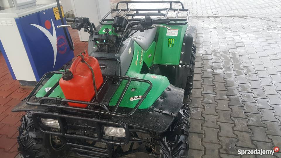 quad przeprawowy kawasaki 350 małopolskie Tymbark
