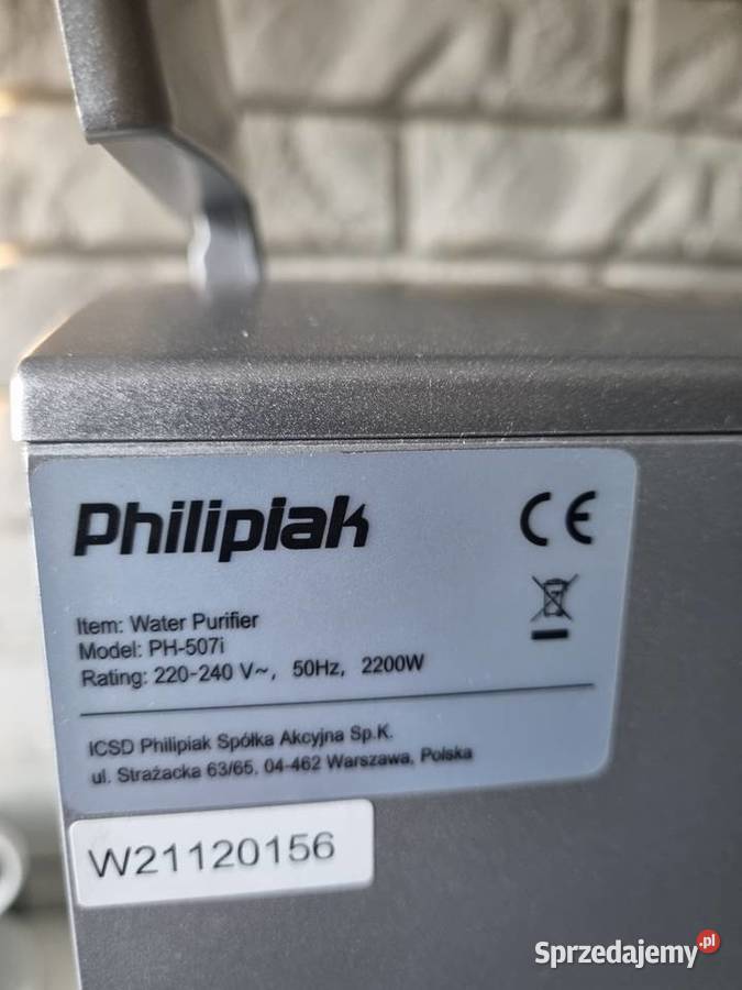 Filtr do wody Philipiak PH507i Solnica