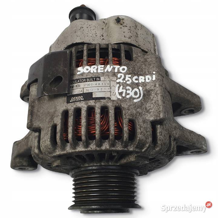 ALTERNATOR Kia Sorento 25 CRDI 373004A300 110A Chełm
