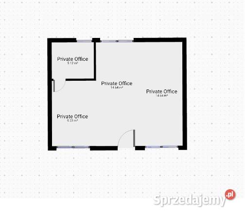 KONTENER BIUROWY TRIO ZESTAW OBIEKT 45m2 Z Wrocław