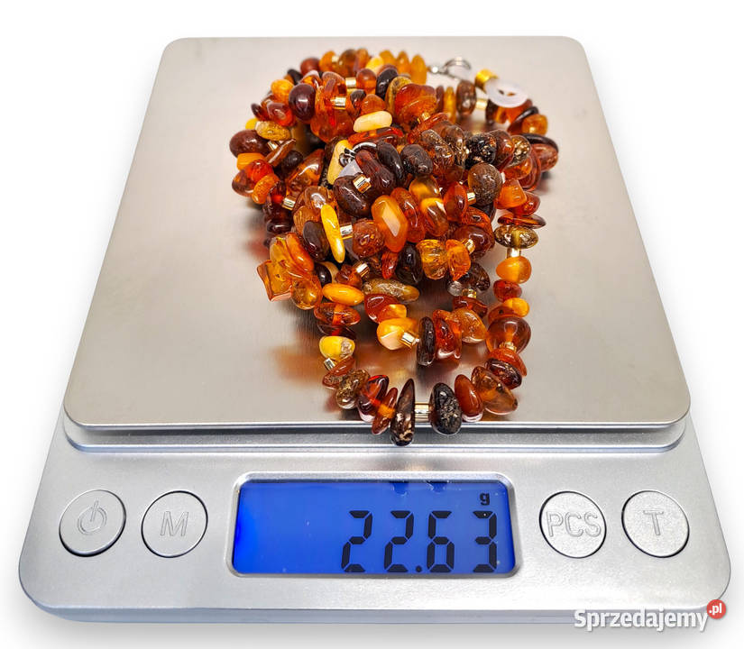 Sznurek do okularów z bursztynu BURSZTYN Warszawa