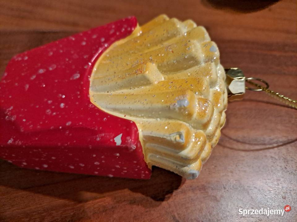 Eloy Rossmann 2x bombka Frytki Hot Dog