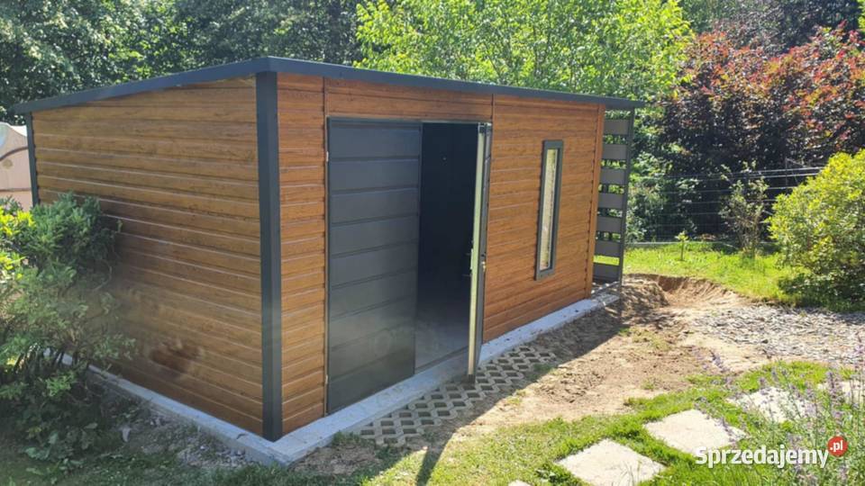 Domek Schowek Ogrodowy 4x3 1x4 wiata panelowa Nowy Targ
