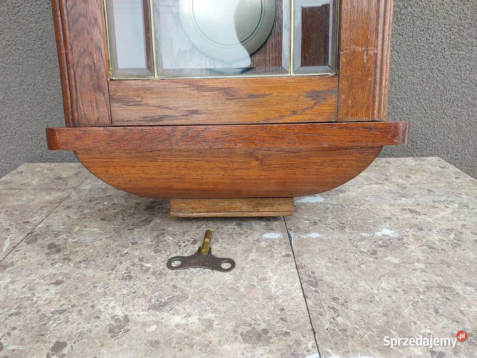 Stary zegar ścienny Junghans 1920r sprawny film Tczew