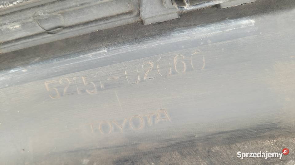 TOYOTA AURIS II HB LIFT DYFUZOR DOKŁADKA ZDERZAK sprzedam