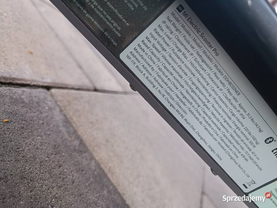 Hulajnoga elektryczna Xiaomi 365m pro sprzedam