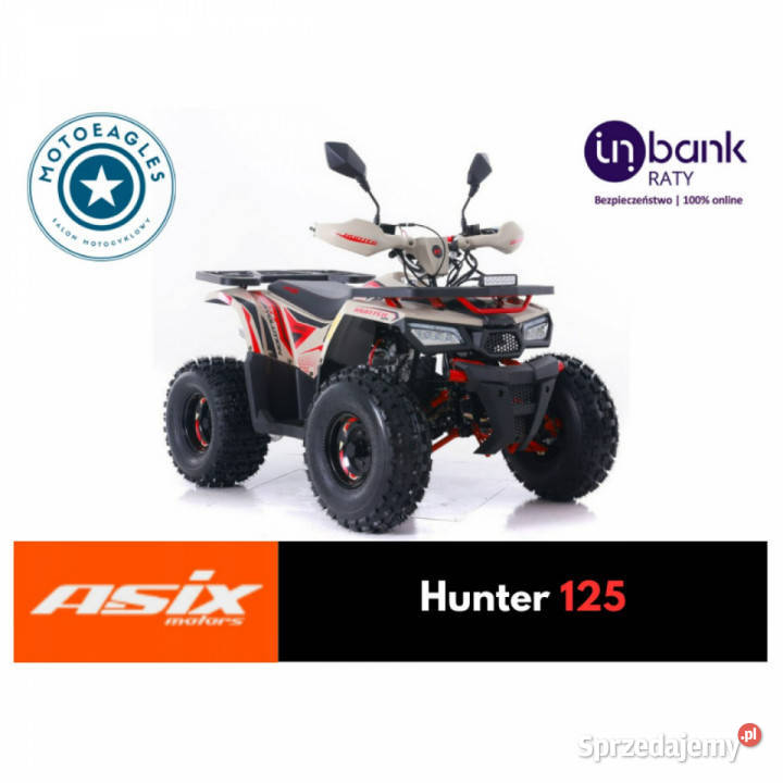 ASIX Inny Quad ASIX Hunter 125 Transport Raty elektryczny starter Stare Miasto