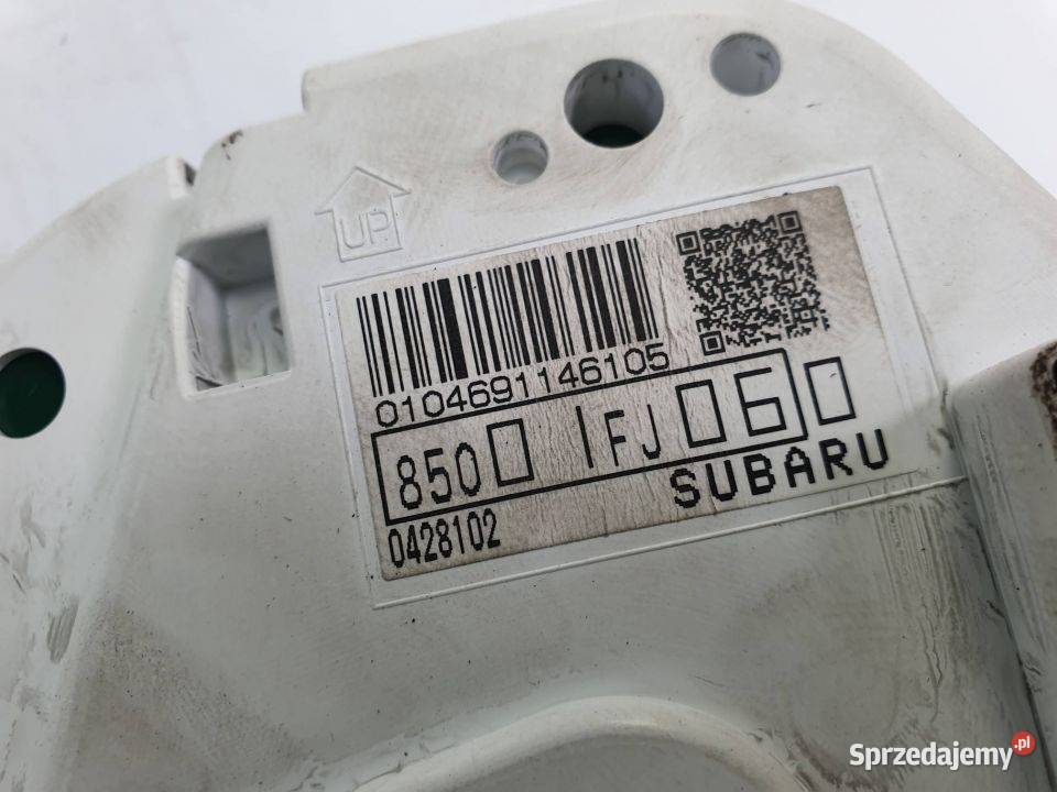 LICZNIK ZEGAR SUBARU IMPREZA 85001FJ0600 kujawsko-pomorskie Lipno
