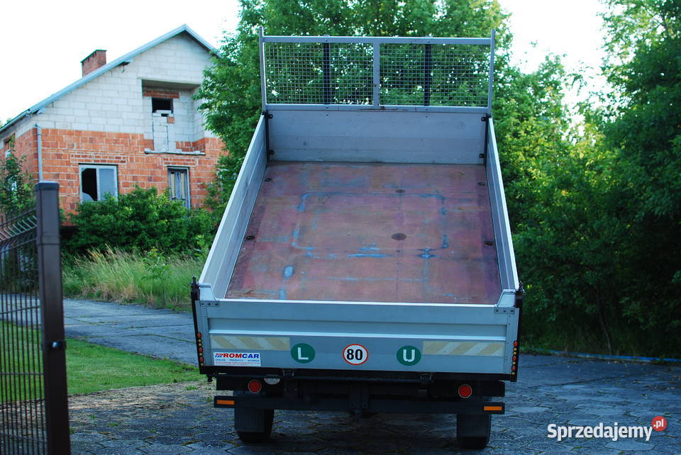 Mercedes Benz 602D207D Nowy kiper aluminiowy 122 Ciężkowice