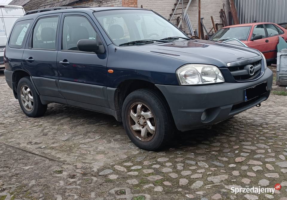 MAZDA TRIBUTE 4x4 zdrowa światła przeciwmgielne mazowieckie Osieck
