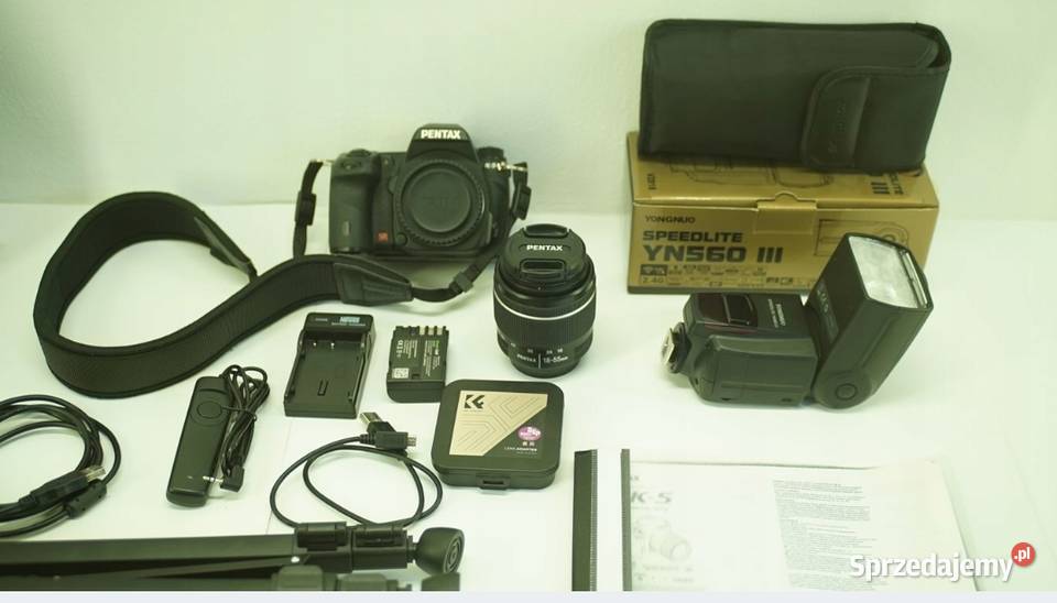 PENTAX K5 Z OBIEKTYWEM PENTAX SMC DA 1855 mm 10 Krosno