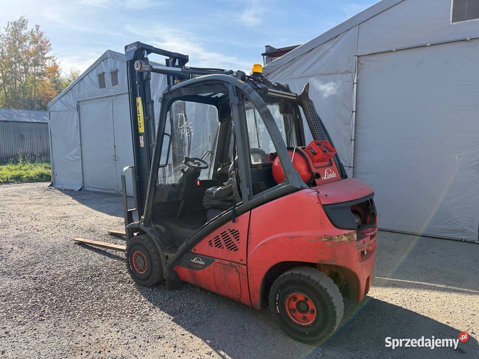 Wózki widłowe LINDE H25T 25t duplex widlak 392 Brzeźnica