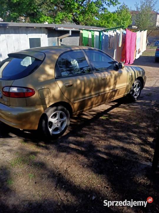 Daewoo Lanos welurowa tapicerka