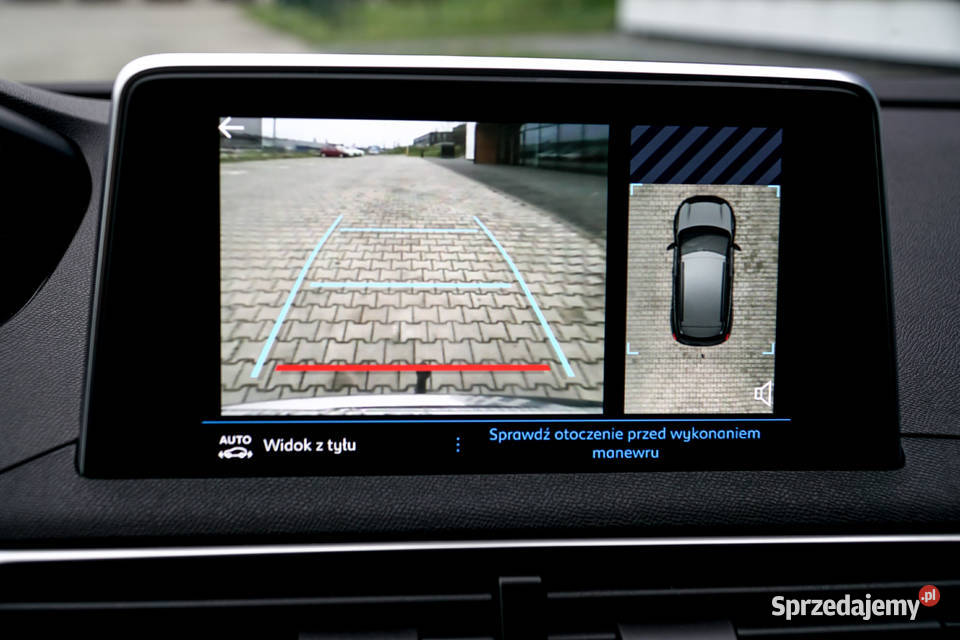 Peugeot 3008 15 Diesel 2019r Kamera Nawigacja czujnik zmierzchu