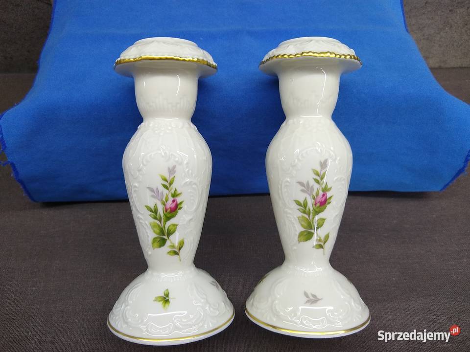 Świecznik Rosenthal Sanssouci Ramona Porcelana i szkło wielkopolskie Kalisz sprzedam