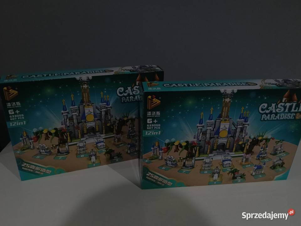 Klocki dziewczynki Zamek