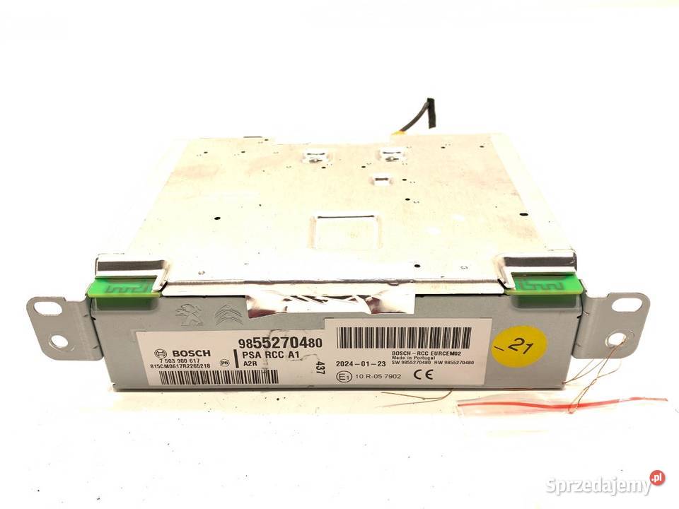 RADIO TOYOTA PROACE 9855270480 ODTWARZACZ osobowe