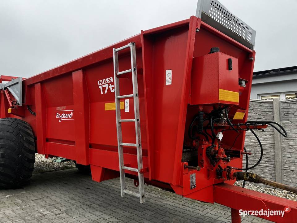 Rozrzutnik Obornika BROCHARD DRAGON 17t 2006r nieuszkodzony Brzeg sprzedam