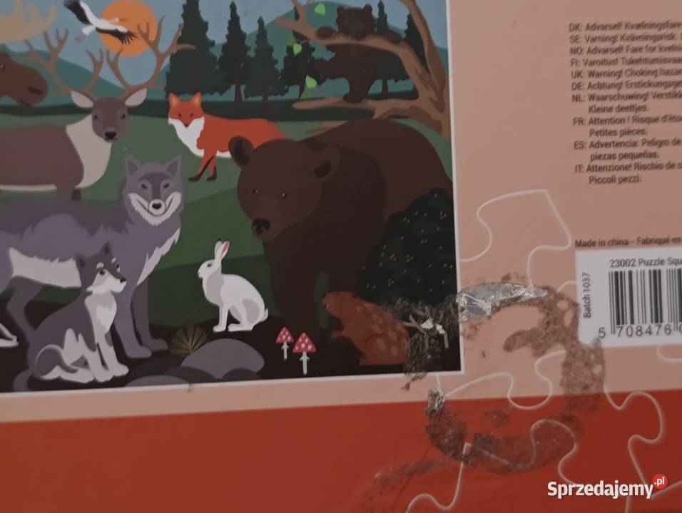 puzzle 150 elementów dziki świat Poznań