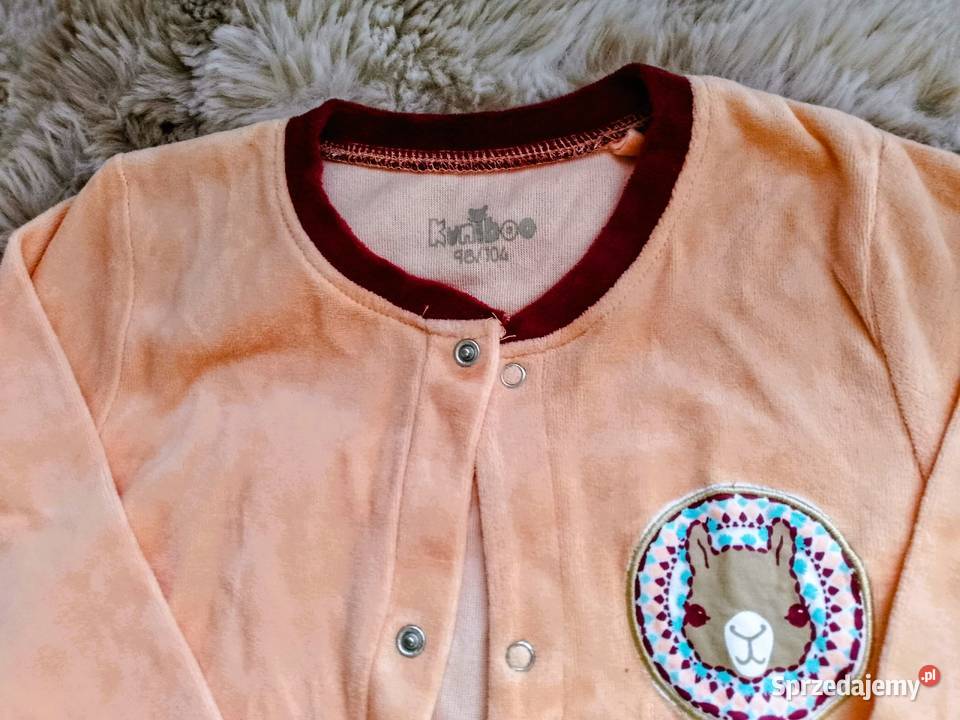 Śpiochy ze stopami 98104 nowe dziewczynka Opole