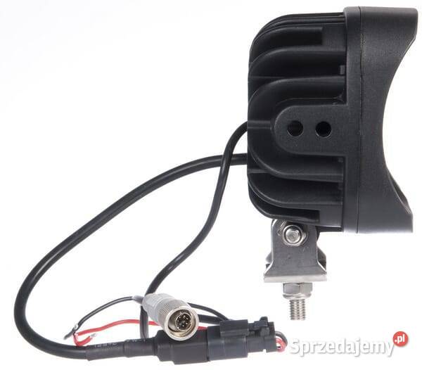 Lampa robocza LED z kamerą kwadratowa CAS66090KR Kamionna