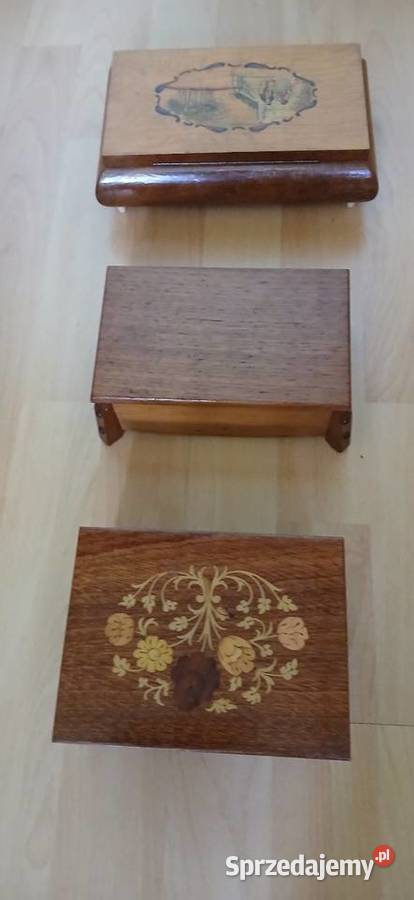 Stara szkatułka z pozytywka Szwajcaria Anglia Kraków