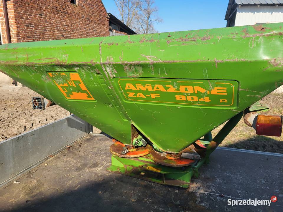 Rozsiewacz do nawozu Amazone zaf 804R Rozsiewacze nawozów