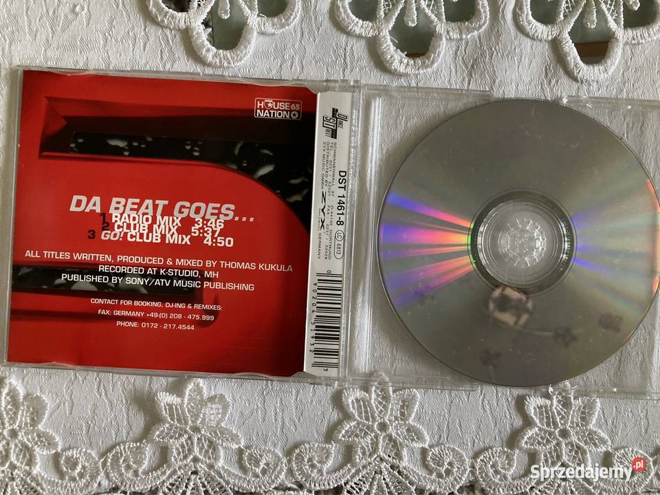 Płyta CD Single Red 5 Da Beat Goes Lata 90 Czerwionka-Leszczyny