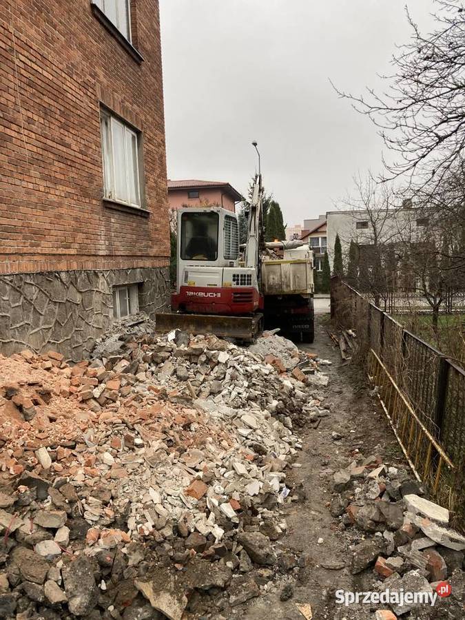USŁUGI ZIEMNE KOPARKA WYWROTKA KRUSZYWA mazowieckie Radom