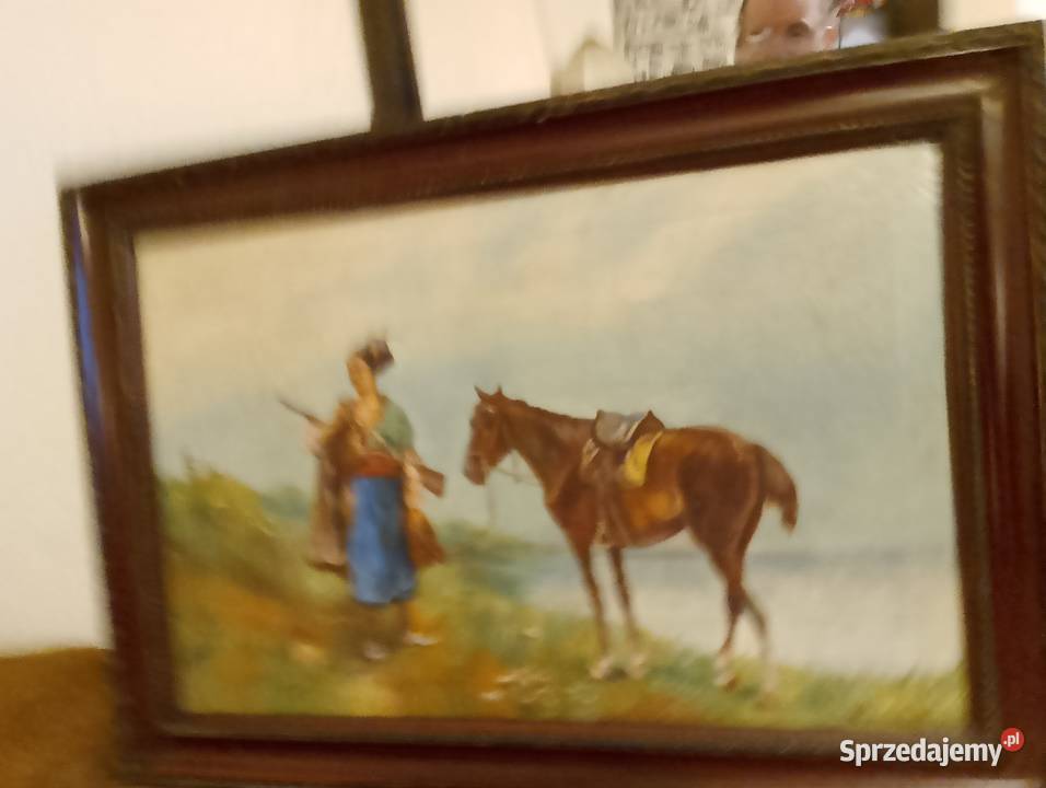 Stary obraz olejny Rabka-Zdrój