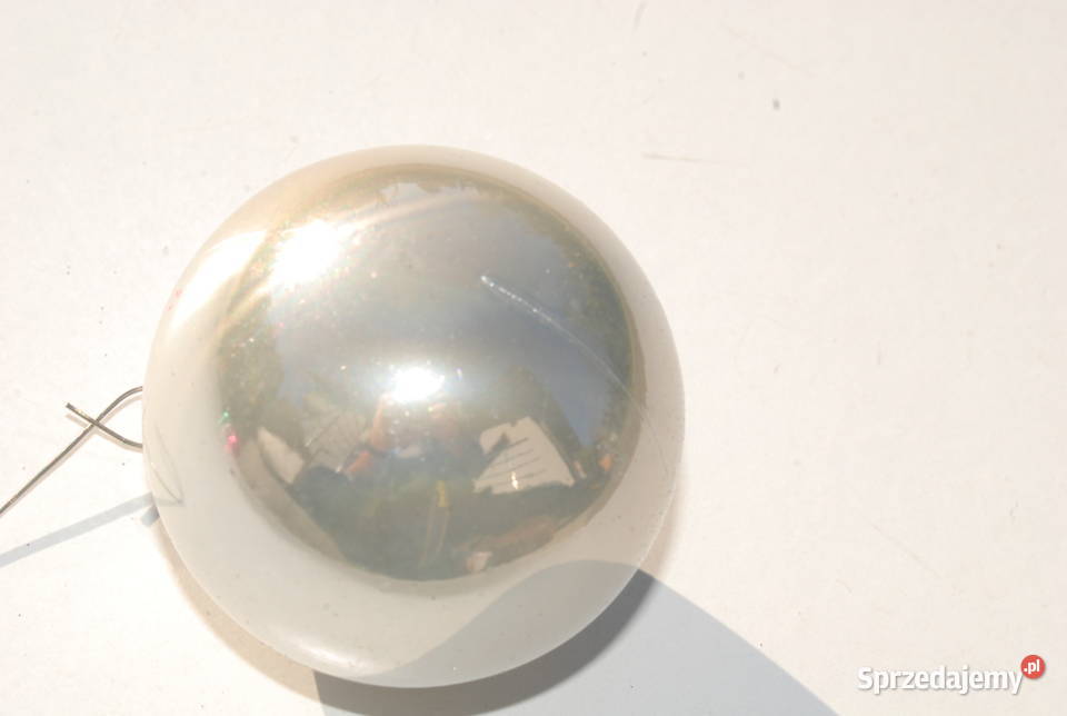 Stara ozdoba świąteczna choinkowa bombka bańka śląskie Cieszyn