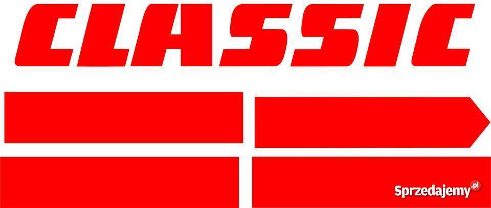 naklejka clasic claas na rure Pozostałe kujawsko-pomorskie Jeżewo