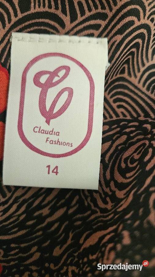 Sukienka Claudia Fashion rozmiar 14 L Rozmiar 40(L) Lublin