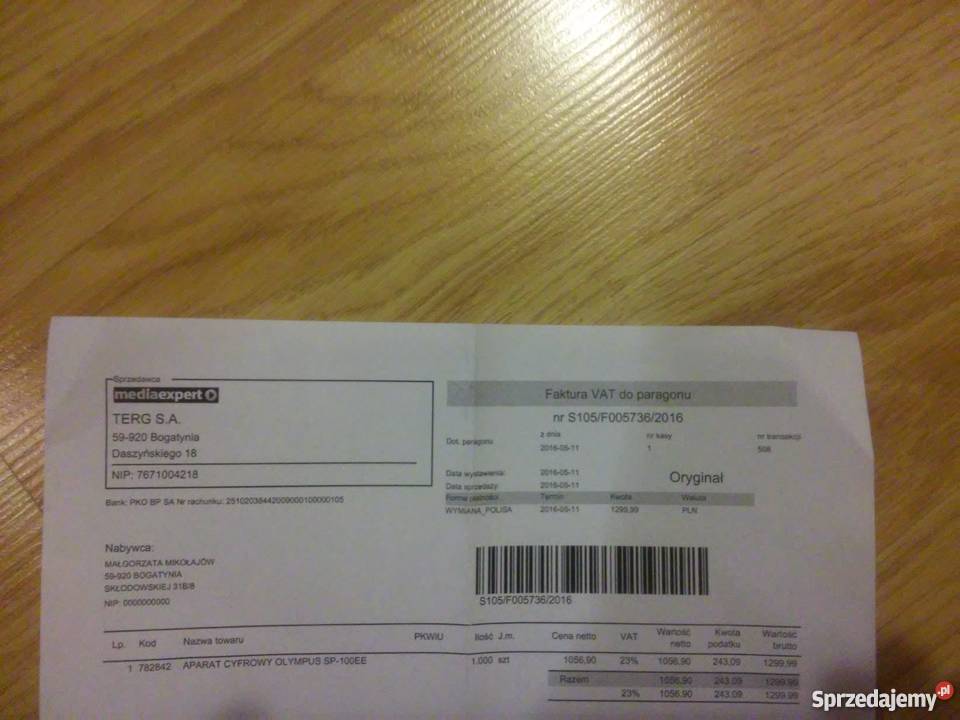 Sprzedam nowy nie używany aparat OlympusSTYLUS Aparaty