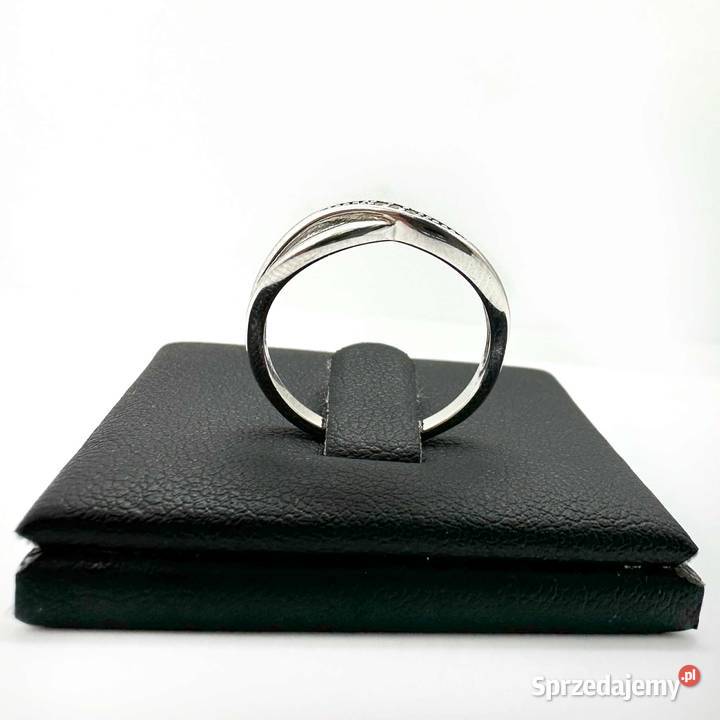 Nowy Rodowany Srebrny Pierścionek pr 925 202g Pierścionki Elbląg