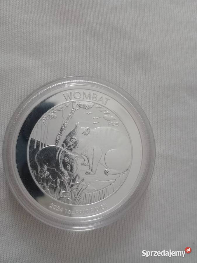 Wombat 1 uncja srebra Gdańsk