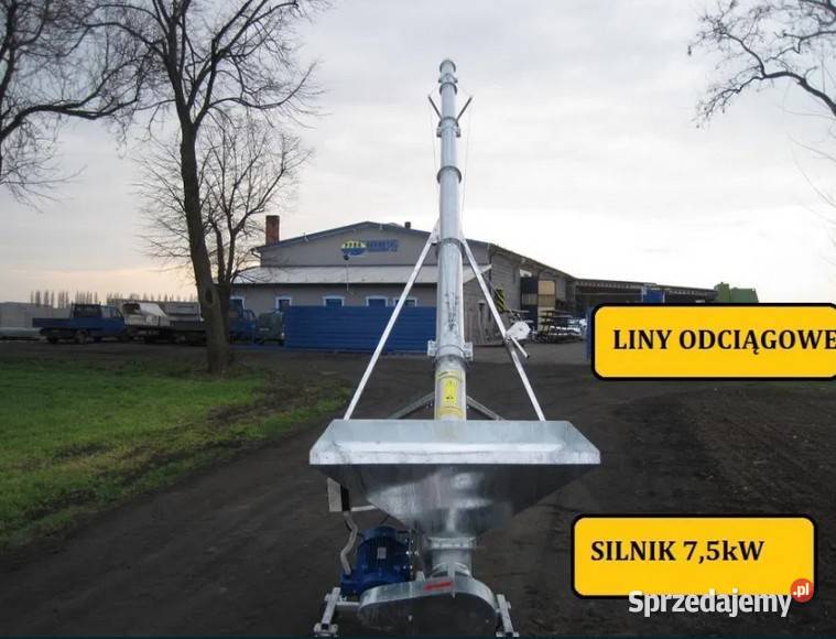 PPRZENOŚNIK ŚLIMAKOWY FI 200 zasyp silosów 45th Zbiorniki Buk