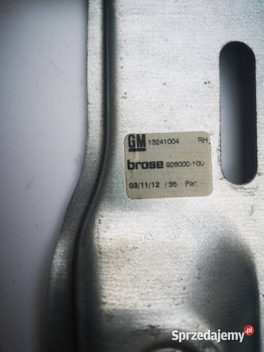 Podnośnik mechanizm szyby prawy tył Chevrolet