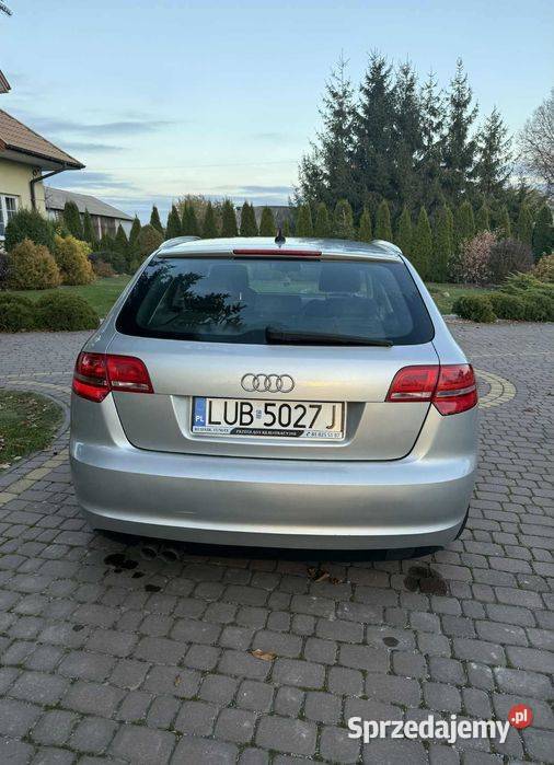 Audi a3 8p lift 20tdi Rok produkcji 2009 Niedrzwica Duża sprzedam