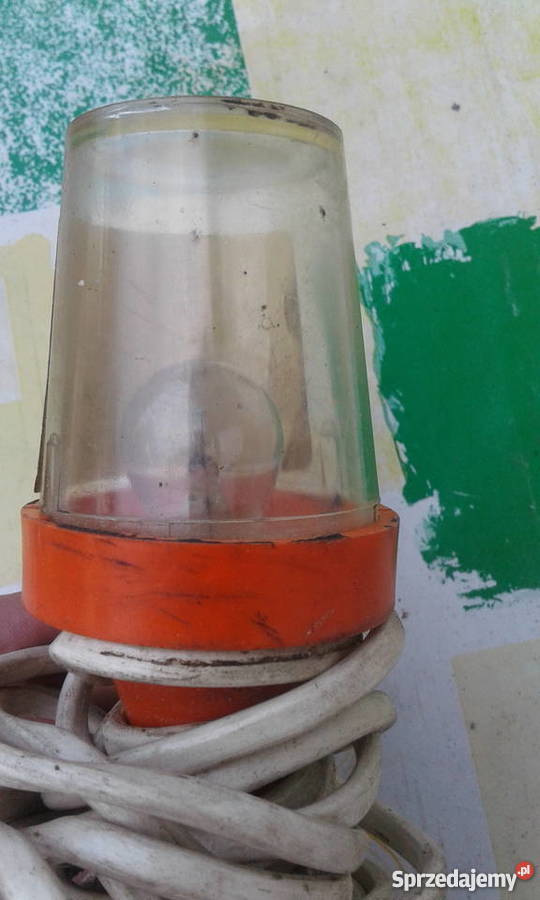 Lampka przenośna PRL fiat skoda łada wartburg opolskie Kadłub Turawski sprzedam