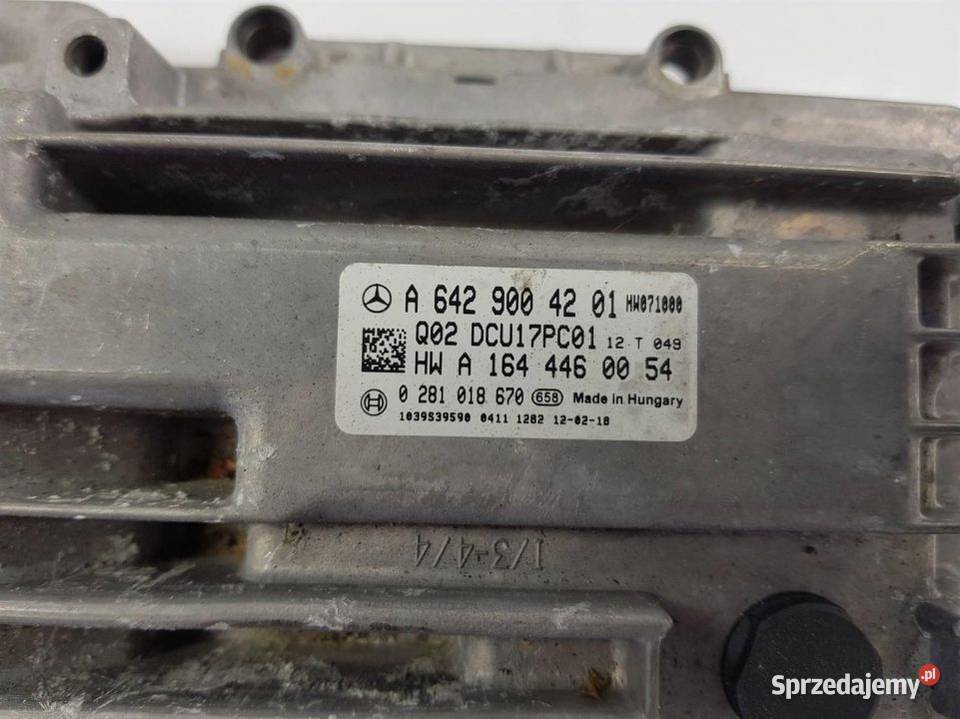 MODUŁ MERCEDES S350 W221 LIFT A6429004201 Lipno