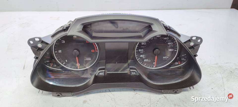 LICZNIK ZEGARY AUDI A4 B8 20 TDI 8K0920981D UK Przystajń
