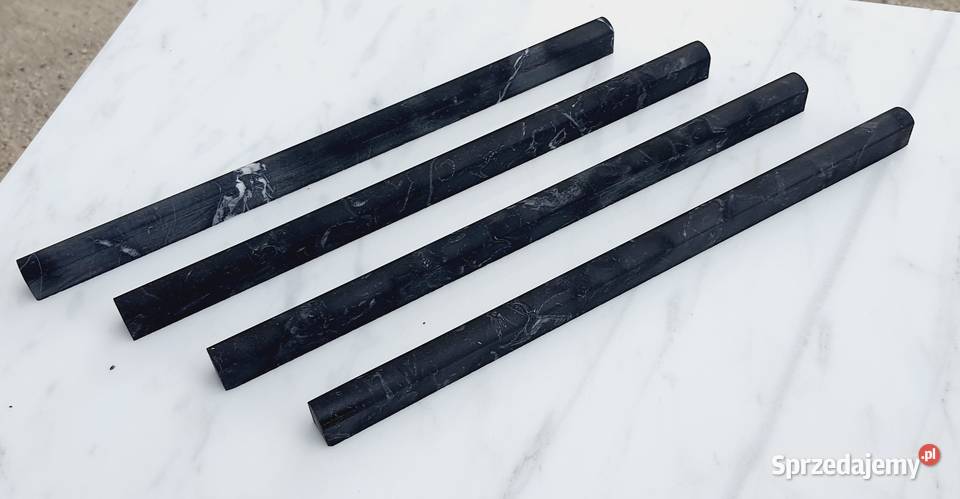Wałek Negro Nero Marquina matowy Sztukateria, dekoracja sufitu