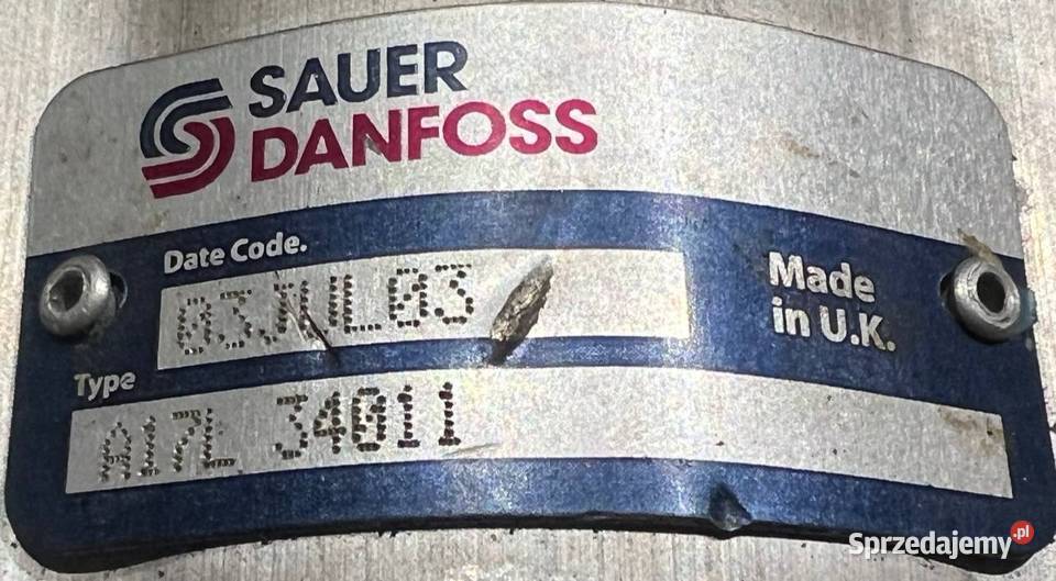 Sauer Danfoss A17L34011 pompa hydrauliczna wielkopolskie Poznań
