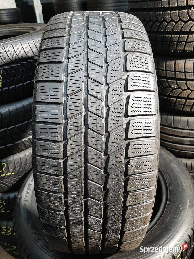 2x Opona UŻYWANA ZIMOWA 23555R18 CONTINENTAL 119 zima podlaskie Zaścianki